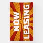 Now Leasing Apartments Large Outdoor 横断幕 (縦)