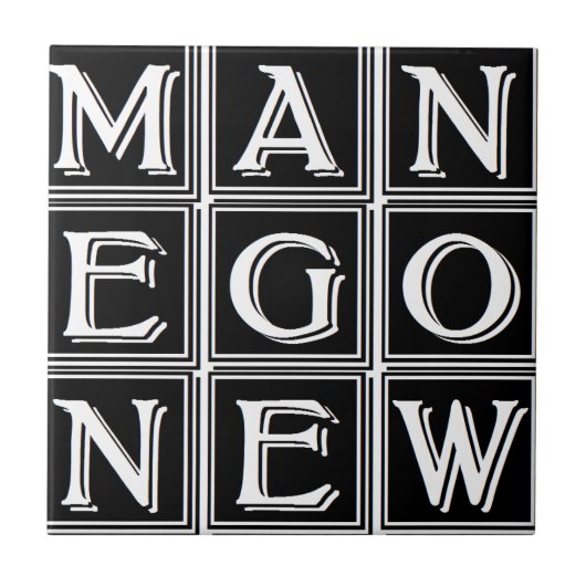 Now new man タイル (正面)