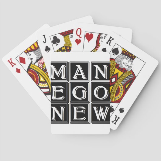 Now new man トランプ (裏面)
