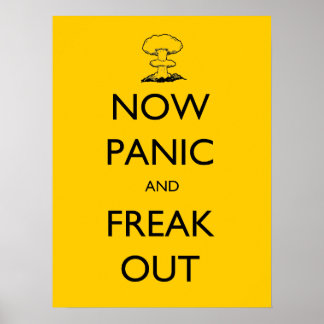 Now Panic and Freak Outポスター ポスター