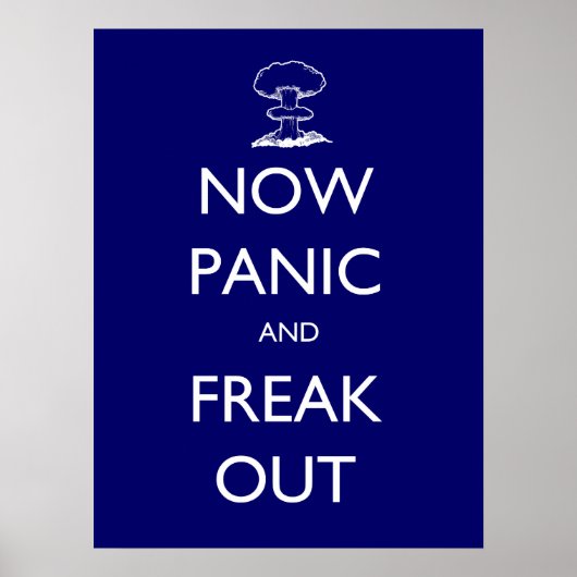 Now Panic and Freak Outポスター ポスター (正面)