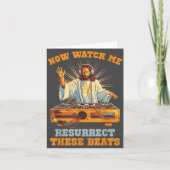 Now Watch Me Resurrect These Beats Jesus Music カード (正面)