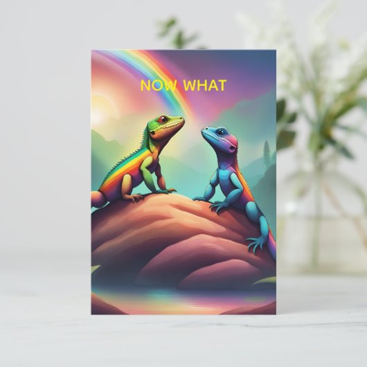 now what 招待状 (スタンド正面)