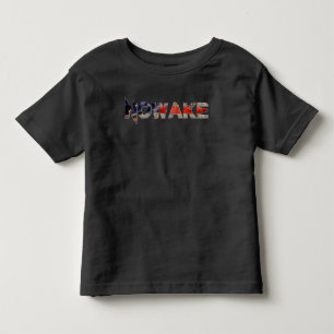 NOWAKEの幼児の#mericaのワイシャツ トドラーTシャツ