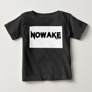 NOWAKE米国東部標準時刻2007の子供のRaglan 3/4の袖 ベビーTシャツ