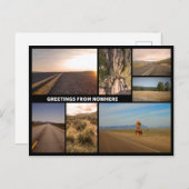 Nowhereポストカードからの挨拶 ポストカード (正面/裏面)