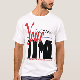 nowisyourtimelarge tシャツ
