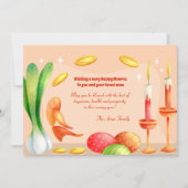 Nowruzグリーティングカード (正面)