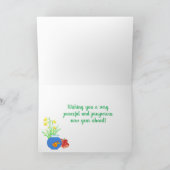 Nowruz From All Us Goldfish and Daffodils Card カード (内部)