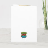 Nowruz Greeting Card カード (裏面)