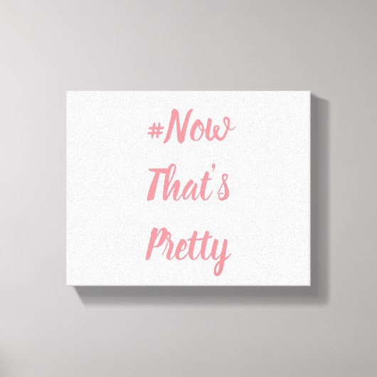 #NowThatのかわいいキャンバス キャンバスプリント (正面)