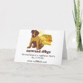 Nowzadのキロのクリスマスカード シーズンカード (裏面)