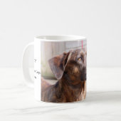 Nowzad Rscue犬のBrinのコーヒー・マグ コーヒーマグカップ (正面左)