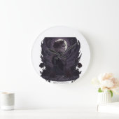 NOX FLORESCENS - Dark Gothic Queen of Roses and St ラージ壁時計 (ホーム)