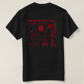 NØX STUDIOS — DESTROY MYSELF FOR YOU Tシャツ