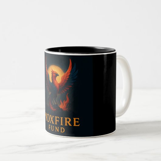 NoxFire Fund Coffee Mug ツートーンマグカップ (正面右)