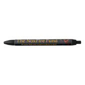 NoxFire Fund Pen- Write with style! 黒ボールペン (正面)