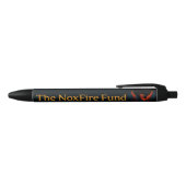 NoxFire Fund Pen- Write with style! 黒ボールペン (トップ)