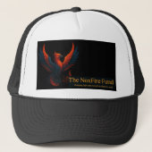 NoxFire Fund Trucker Hat キャップ (正面)