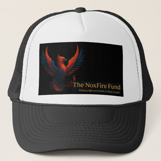 NoxFire Fund Trucker Hat キャップ (正面)