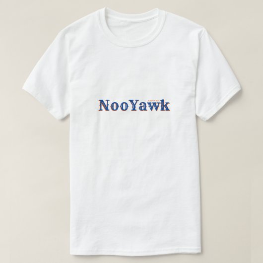 NoYawk - A MisterPシャツ Tシャツ (デザイン正面)