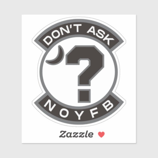 「NOYFB」カスタム シール (シート)