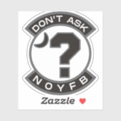 「NOYFB」カスタム シール (シート)