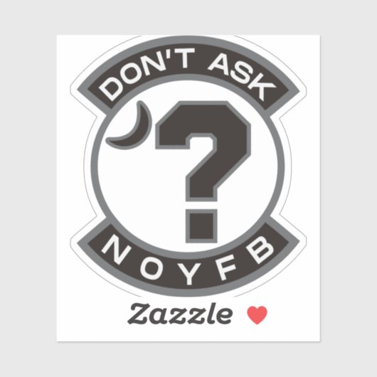 「NOYFB」カスタム シール (シート)