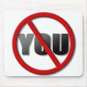 NoYouSymbolLightProduct マウスパッド (正面)