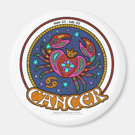 NPがん大型3インチラウンドマグネット マグネット