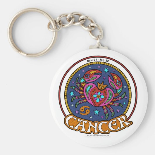 NPがん2.25インチ基本ボタンキーチェーン キーホルダー (正面)