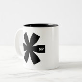 NPアスタリスク11 oz 2トーンマグカップ ツートーンマグカップ (正面左)