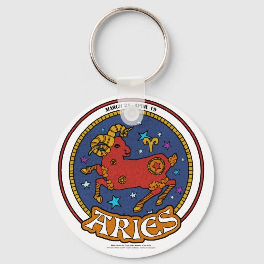 NPアリー2.25インチベーシックボタンキーチェーン キーホルダー (正面)