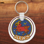 NPアリー2.25インチベーシックボタンキーチェーン キーホルダー (正面)