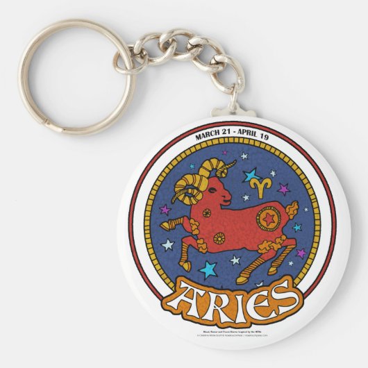 NPアリー2.25インチベーシックボタンキーチェーン キーホルダー (正面)