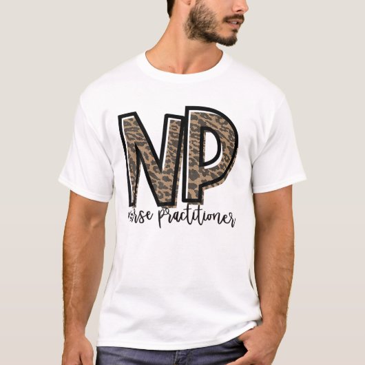 Npナース開業医が可愛い Tシャツ (正面)