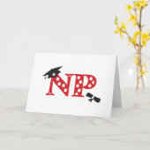 NPナース開業医の卒業 カード (黄色い花)