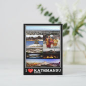 NPネパール – カトマンズ – ポストカード (スタンド正面)