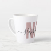 NPパーソナライズされたナース開業者卒業シック カフェラテマグ (左アングル)