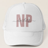 NPパーソナライズされたナース開業者卒業シック キャップ (正面)