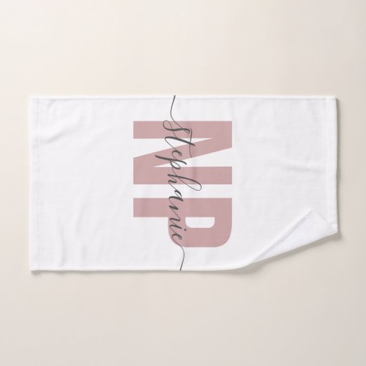 NPパーソナライズされたナース開業者卒業シック ハンドタオル (ハンドタオル)