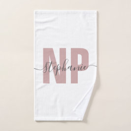 NPパーソナライズされたナース開業者卒業シック ハンドタオル