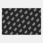 NPパーソナライズされたナース開業者卒業シック ラッピングペーパーシート (正面3)