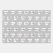 NPパーソナライズされたナース開業者卒業シック ラッピングペーパーシート (正面2)