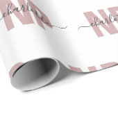 NPパーソナライズされたナース開業者卒業シック ラッピングペーパー (ロールコーナー)