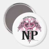 NPピンクカドゥセウス マグネット (正面/裏面)