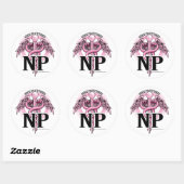 NPピンクカドゥセウス ラウンドシール (シート)