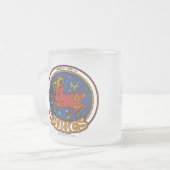 NP牡羊座フロストマグカップ フロストグラスマグカップ (正面左)