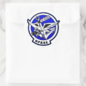 NPASEネイビー公事シール ラウンドシール (バッグ)