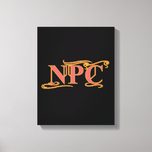 NPCがRPGを奪ったり殺したりしなおもしろいい キャンバスプリント
